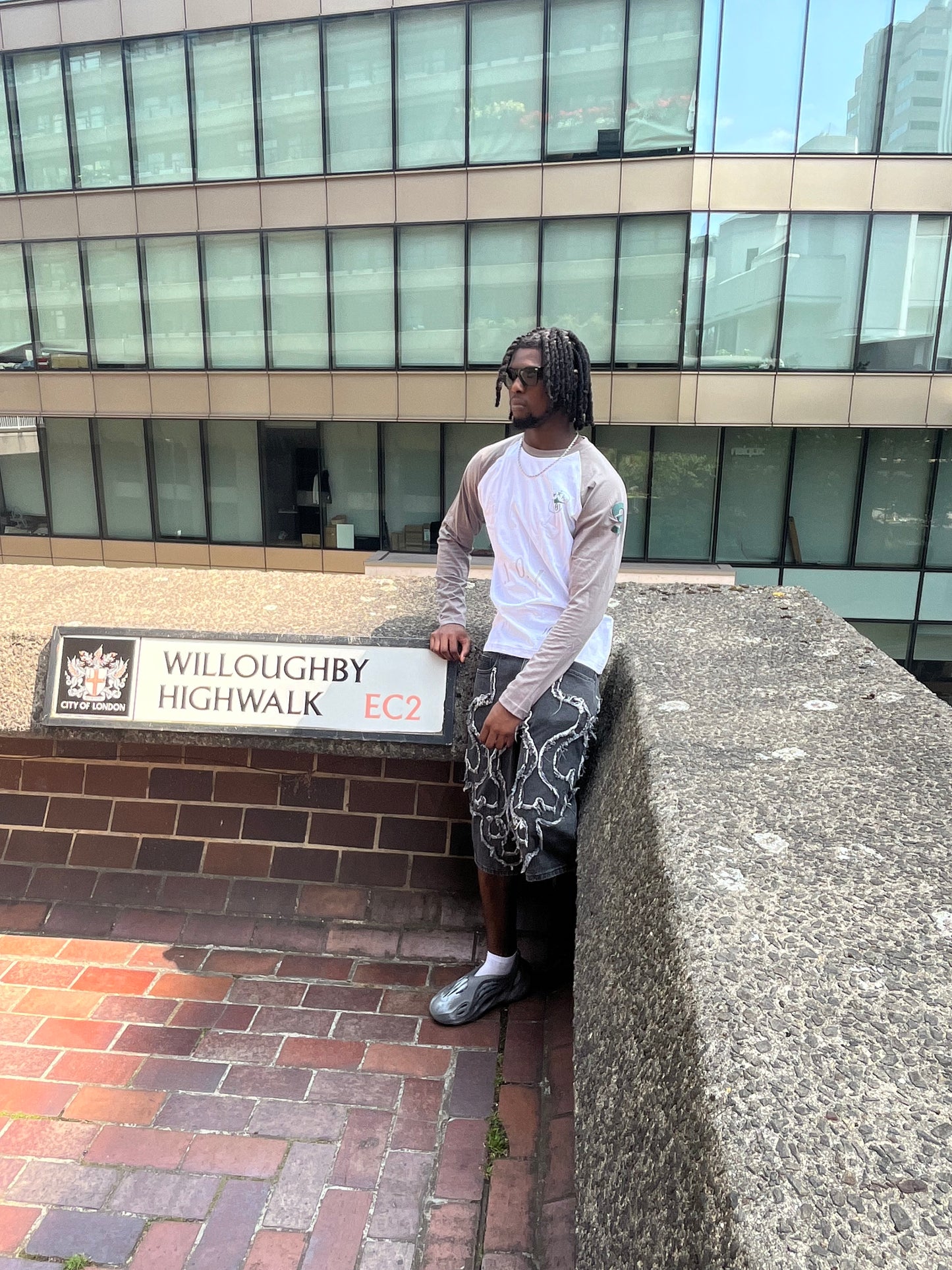 Unisex Long sleeve shirt- Dark green