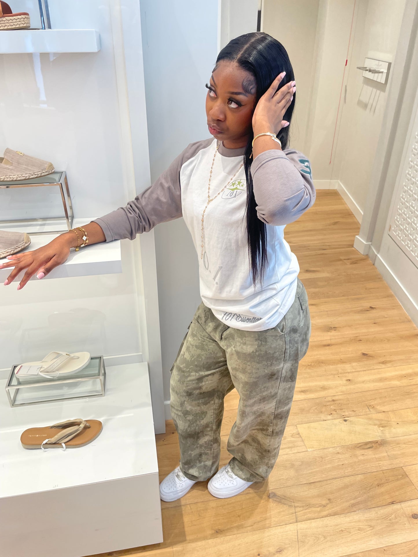 101 INSPO Women’s Light Green Long-Sleeve