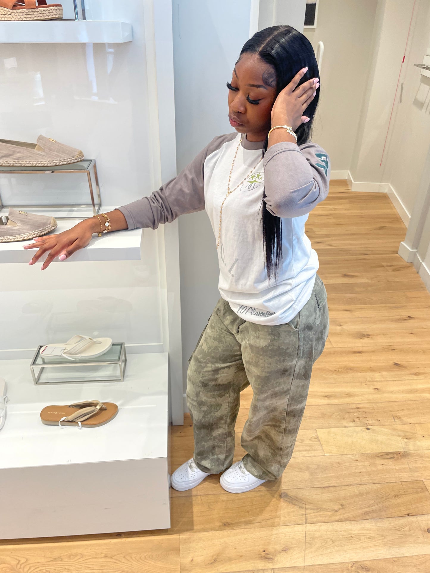 101 INSPO Women’s Light Green Long-Sleeve