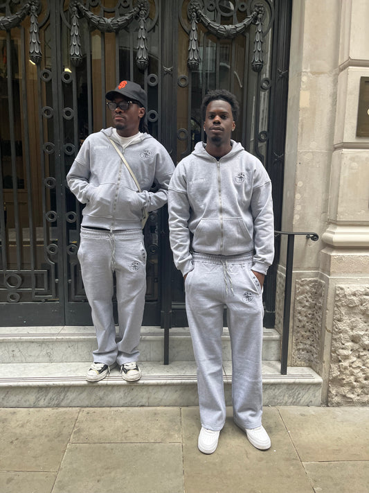 101 Essentials line men’s tracksuit - Grey